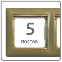 Рамка Valena 5-я Кантри 770025 ― Legrand-220.ru
