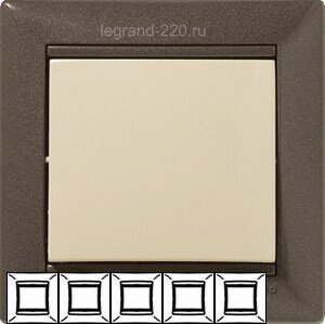 Рамка Valena 5-я Модерн 770005 ― Legrand-220.ru