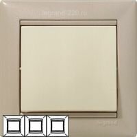 Рамка Valena 3-я Кантри 770023