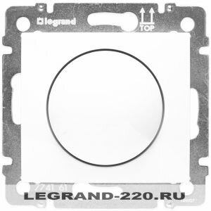 Светорегулятор поворотный 40-400Вт Legrand Valena (Белый) 770061 ― Legrand-220.ru