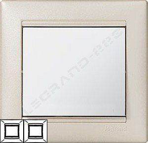 Рамка Valena 2-я Жемчужный 770482 ― Legrand-220.ru