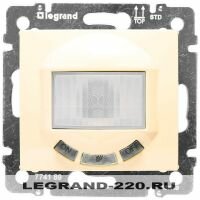 Датчик движения с ручным управлением Legrand Valena (Сл. Кость) 774189