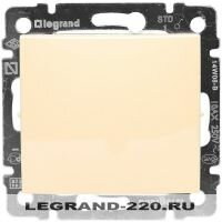Кнопка Legrand Valena (Сл. Кость) 774311