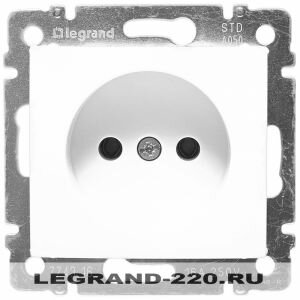 Розетка электрическая, 220 В,без заземления 16А Legrand Valena (Белый) 774416 ― Legrand-220.ru