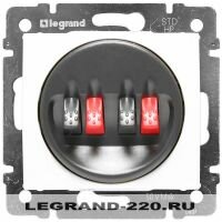 Акустическая розетка (4 контакта) Legrand Valena (Белый) 774424