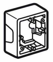 Коробка Valena для накладного монтажа 1 пост Legrand Valena (Сл. Кость) 776131
