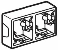 Коробка Valena для накладного монтажа 2 поста Legrand Valena (Сл. Кость) 776132