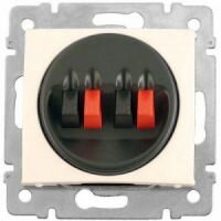Акустическая розетка (4 контакта) Legrand Valena (Сл. Кость) 774324