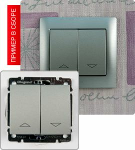 Выключатель для управления приводами двойной 10А ― Legrand-220.ru