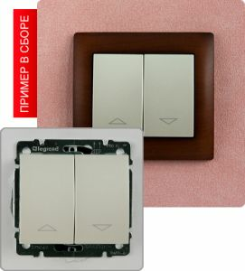 Выключатель для управления приводами двойной 10А ― Legrand-220.ru