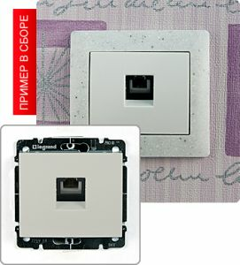Розетка телефонная RJ11 ― Legrand-220.ru