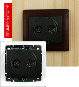 Розетка TV-RD оконечная ― Legrand-220.ru