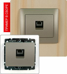 Розетка телефонная RJ11 ― Legrand-220.ru