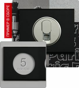 Рамка пятипостовая (Венге) ― Legrand-220.ru