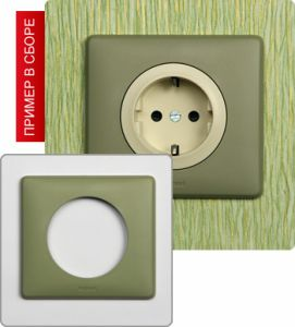 Рамка однопостовая (Сафари) ― Legrand-220.ru