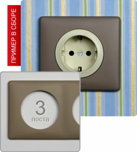 Рамка трехпостовая (Норка) ― Legrand-220.ru