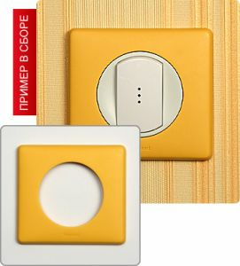 Рамка однопостовая (Шафран) ― Legrand-220.ru