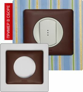 Рамка однопостовая (Мускат) ― Legrand-220.ru