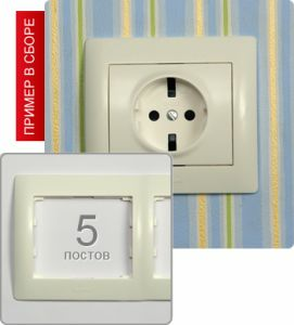 771005 Рамка пятипостовая ― Legrand-220.ru