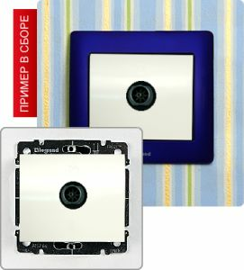 Розетка TV простая ― Legrand-220.ru