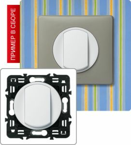 Кнопка 6А (Белый) ― Legrand-220.ru