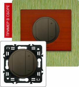 Светорегулятор 4-х клавишный 400Вт (Графит) ― Legrand-220.ru