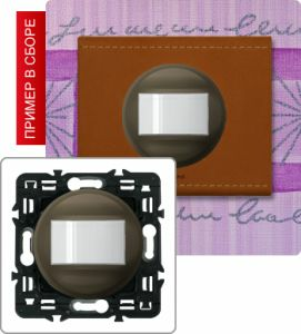 Датчик движения с нейтралью 1000Вт (Графит) ― Legrand-220.ru