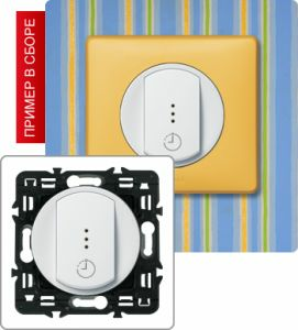 Выключатель с выдержкой времени без нейтрали 1000Вт (Белый) ― Legrand-220.ru