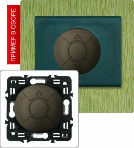 Выключатель для управления приводами 6А (Графит) ― Legrand-220.ru