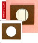 Рамка однопостовая (Патина феррум)