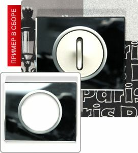 Рамка однопостовая (Зеркало) ― Legrand-220.ru