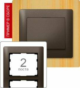 771206 Рамка двухпостовая ― Legrand-220.ru