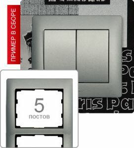 771309 Рамка пятипостовая ― Legrand-220.ru