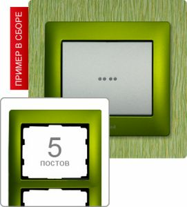 771929 Рамка пятипостовая ― Legrand-220.ru