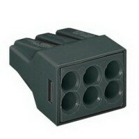 773-306 Клемма WAGO 6-ти контактная, с пастой Al/Cu 0.75-2.5 кв.мм