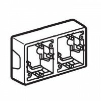 Коробка Valena для накладного монтажа 2 поста Legrand Valena (Сл. Кость) 776132