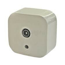 Розетка телевизионная TV Legrand Quteo (Сл.Кость) 782245 