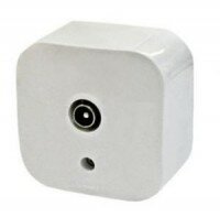 Розетка телевизионная Legrand Quteo (Белый) 782215