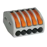 222-415 Клемма WAGO 5-и контактная компактная 0,08-2,5 кв. мм. 222-415 Клемма WAGO 5-и контактная компактная 0,08-2,5 кв. мм.