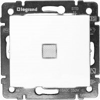 Выключатель одноклавишный с подсветкой Legrand Valena (Белый) 774410